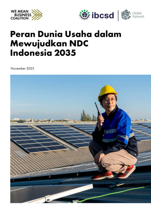 PERAN DUNIA USAHA DALAM MEWUJUDKAN NDC INDONESIA 2035